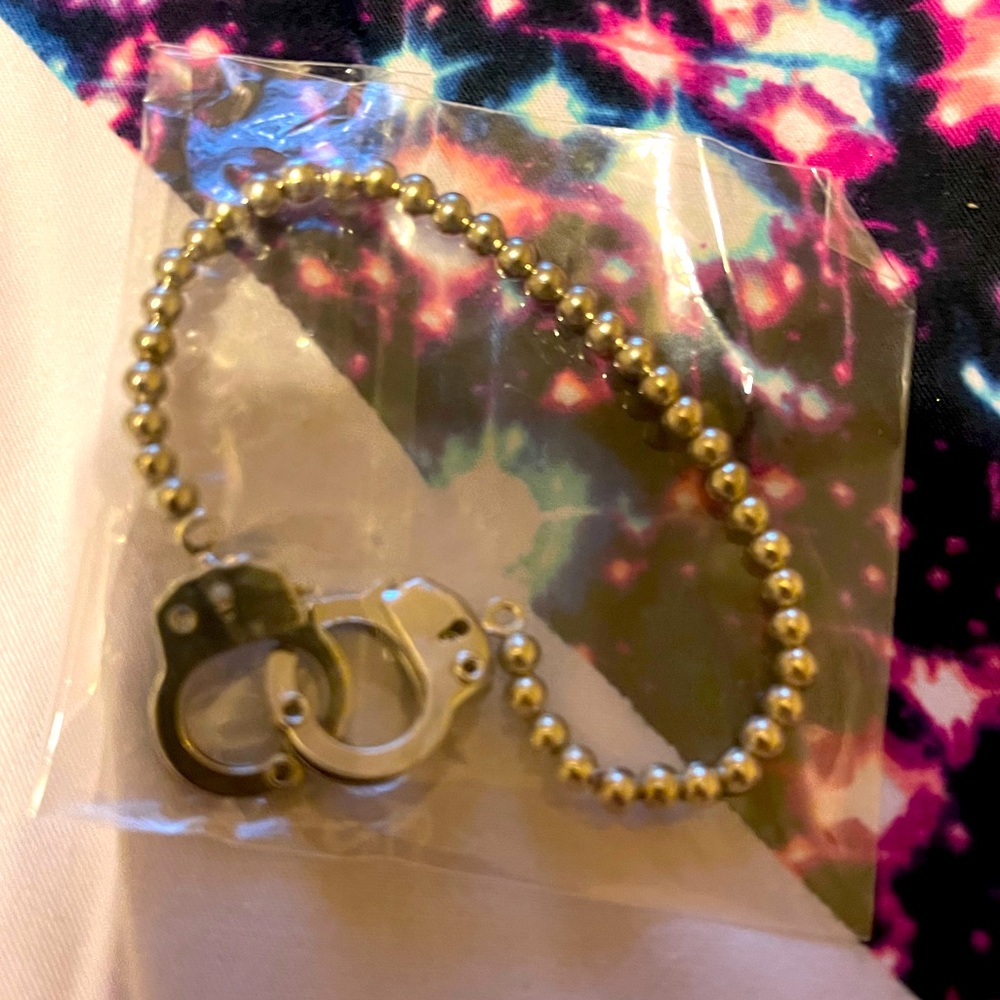 New super cool handcuff beaded bracelet